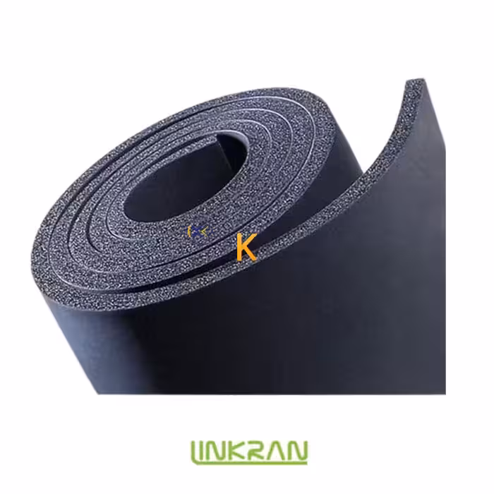 عایق رولی الاستومری 9 میلی متر لینکران