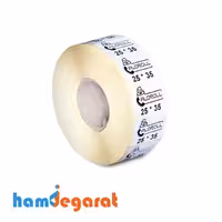 لیبل (برچسب) حرارتی تک ردیفه 25×35