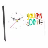 ساعت رومیزی You can do it طرح AL 11