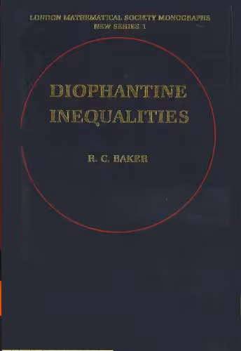خرید و دانلود نسخه کامل کتاب Diophantine Inequalities