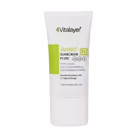 فلوئید ضد آفتاب SPF50 پوست چرب اکتی ویت 40 میلی لیتر ویتالیر Vitalayer