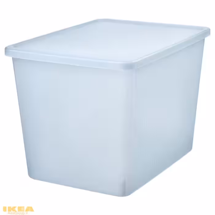 جعبه ذخیره سازی درب دار 445 لیتر مدل RYKTA | برند ایکیا | ارسال 15 الی 20 روز کاری