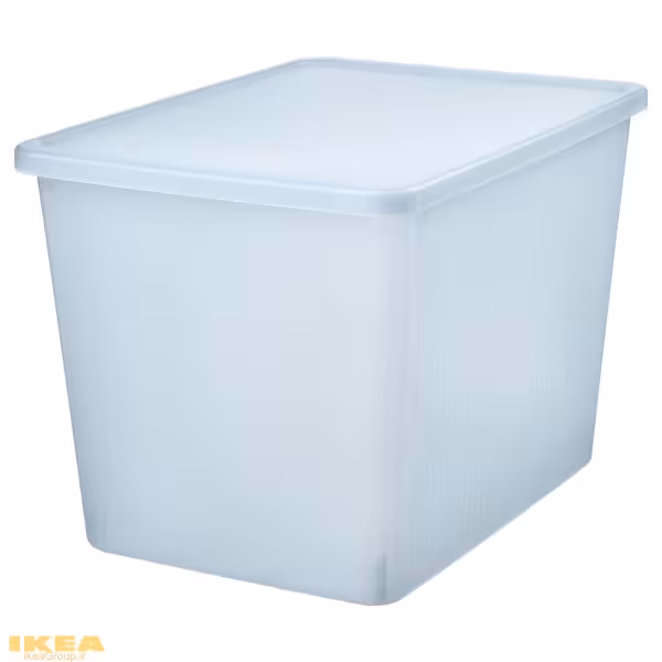 جعبه ذخیره سازی درب دار 445 لیتر مدل RYKTA | برند ایکیا | ارسال 15 الی 20 روز کاری