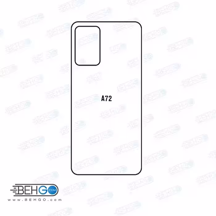 برچسب پشت گوشی سامسونگ Samsung A72/A72 5G