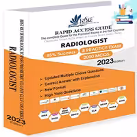 Radiologist Exam Book Prometric Questions MCQ 2023