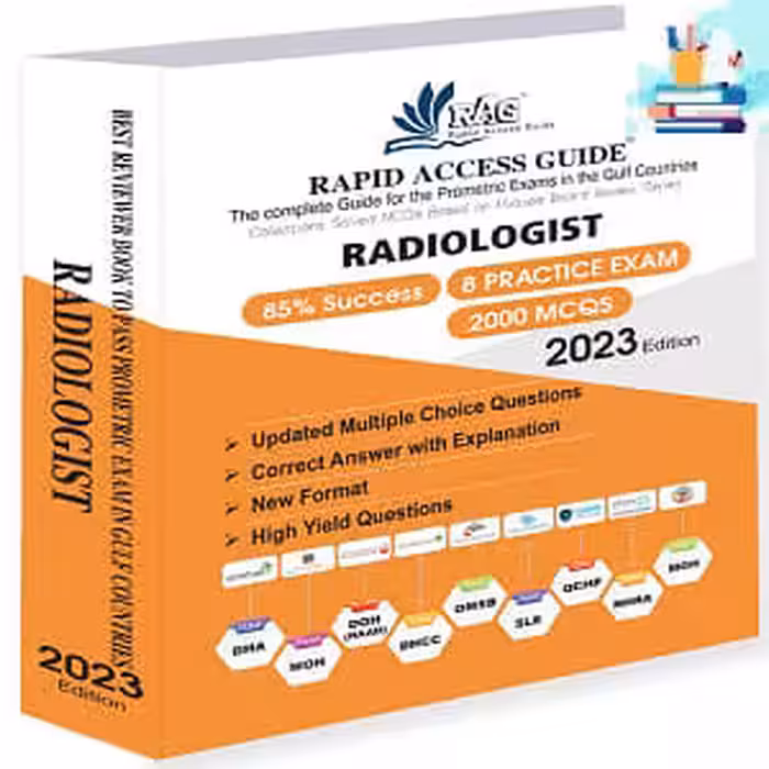 Radiologist Exam Book Prometric Questions MCQ 2023