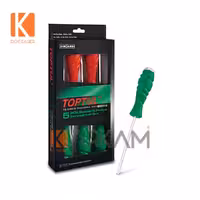 پیچگوشتی 5 عددی ضربه خور سبز و قرمز GAAE0509 تاپ تول