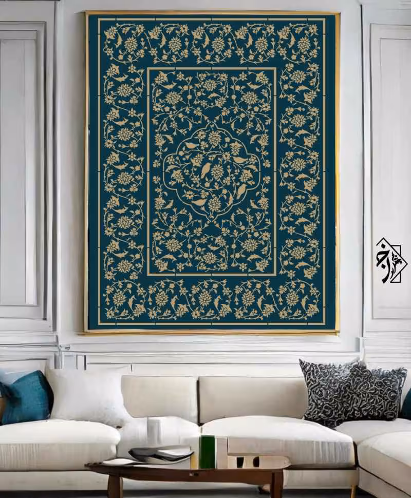 شابلون فرش کد 1166