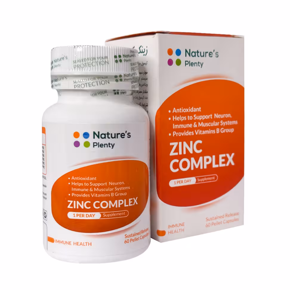 کپسول زینک کمپلکس نیچرز پلنتی