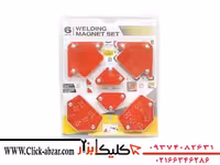 گونیا جوشکاری مدل WELDING-MAGNET-6 PC مجموعه 6 عددی