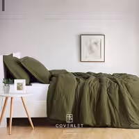 روتختی سبز لجنی سفید ساده