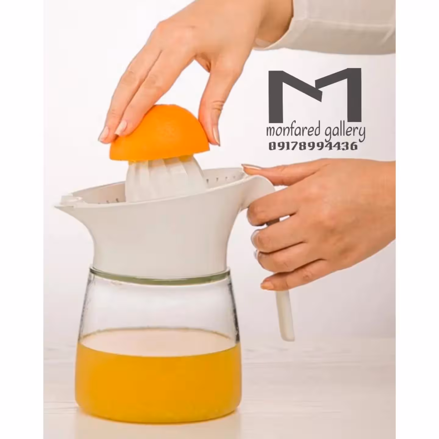 پارچ و آبمیوه گیری دوکاره ، جنس بدنه:شیشه ، جنس درب:پلاستیک مرغوب