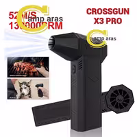 جت فن شارژی چراغ‌دار کراس گان Crossgun مدل X3 Pro