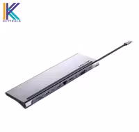 هابPD Docking Station 0.25m Gray Metal Type Multi-function USB-C to HDMI