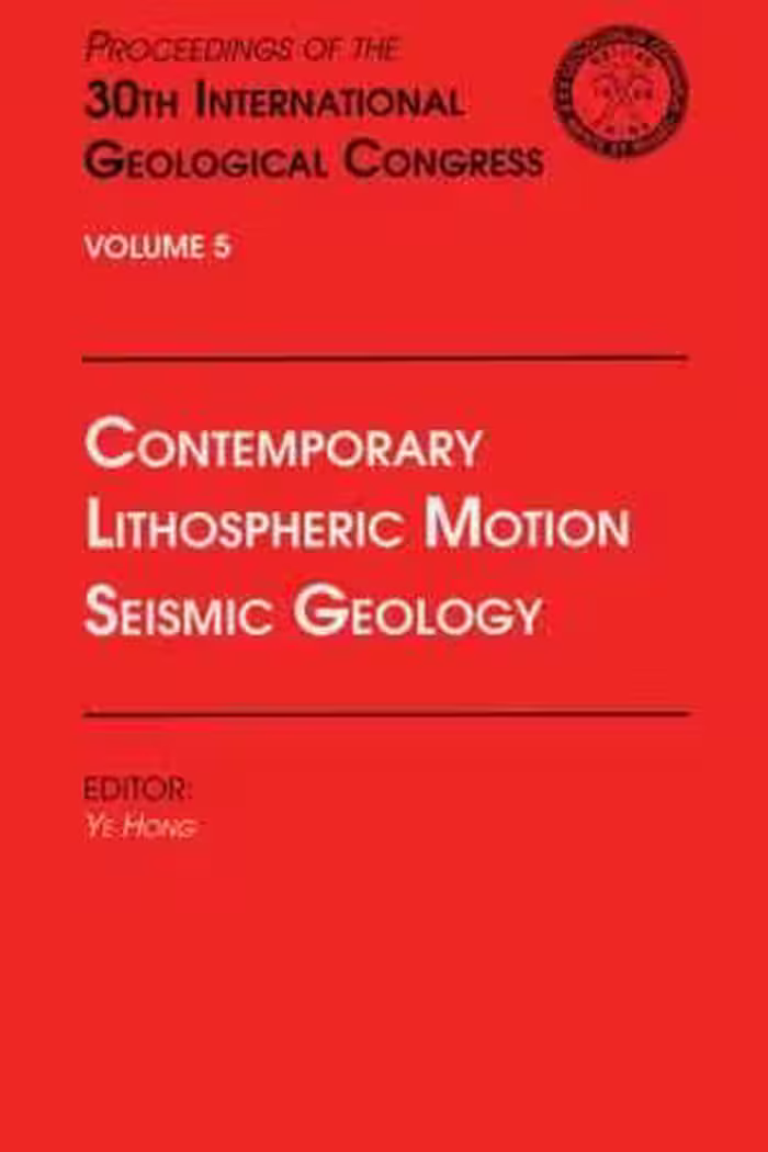 󾕇 دانلود کتاب Contemporary Lithospheric Motion Seismic Geology, 2019 - دانلود کتاب های دانشگاهی