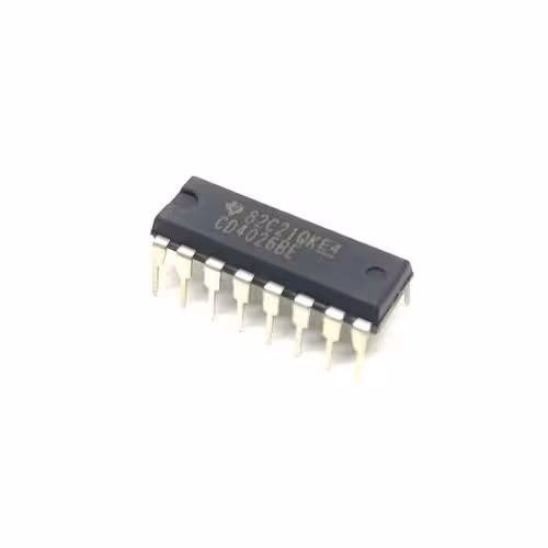 آی سی شمارنده CD4026BE پکیج DIP-16 اصلی