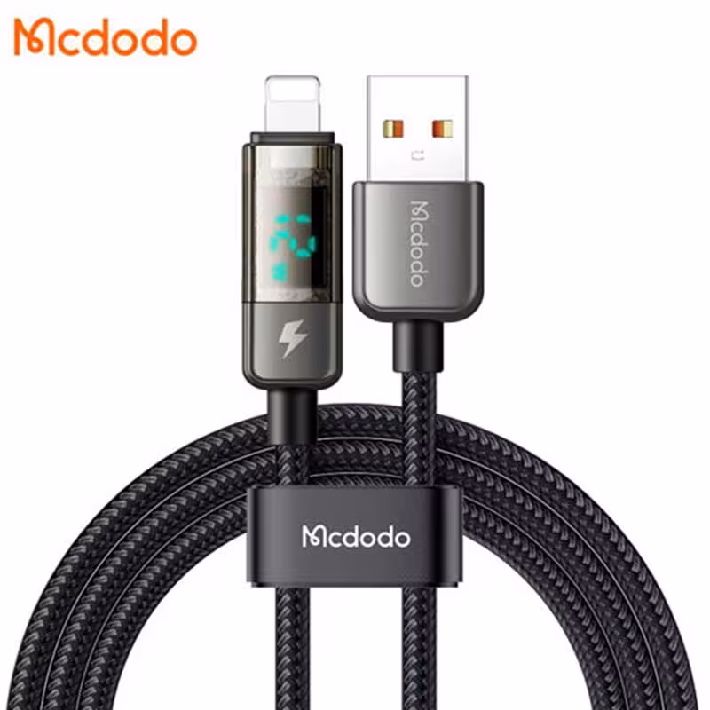 کابل شارژ لایتنینگ قطع کن خودکار مک دودو Mcdodo Lightning Auto Power Off CA-3620