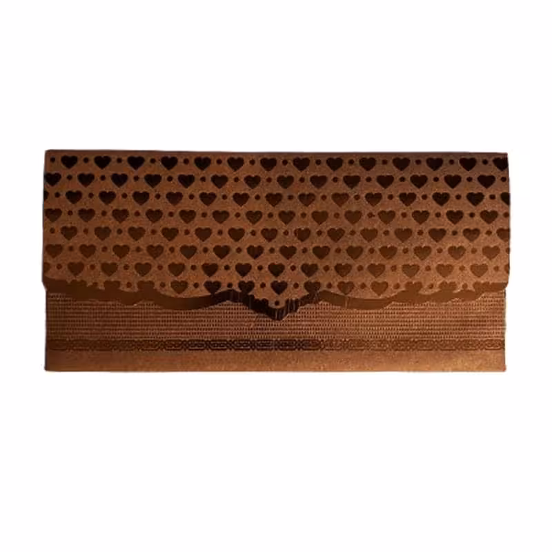 پاکت پول طرح دار مدل قلب 1