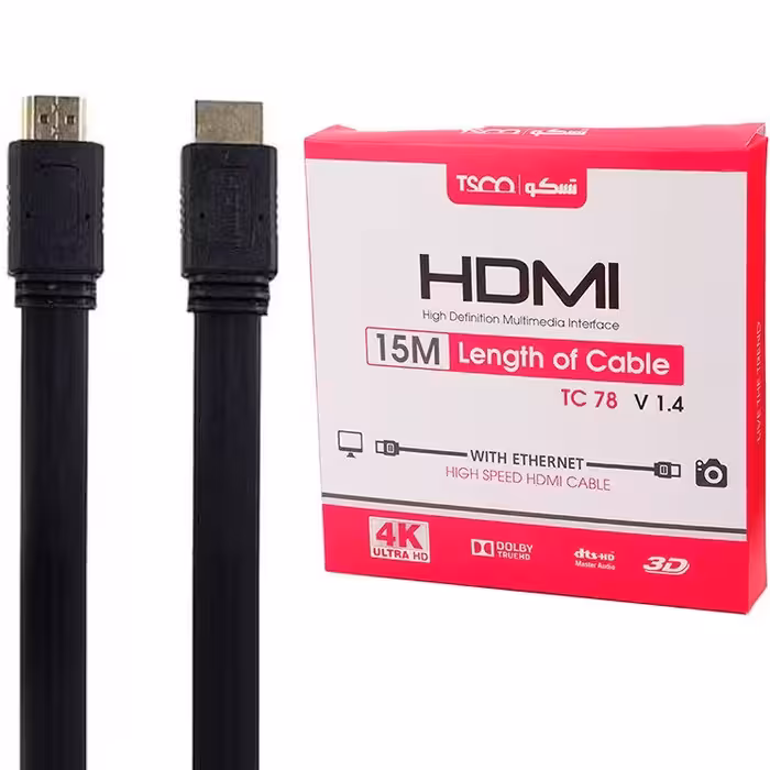 خرید و قیمت کابل HDMI تسکو مدل TSCO TC 78 طول 1.5 متر