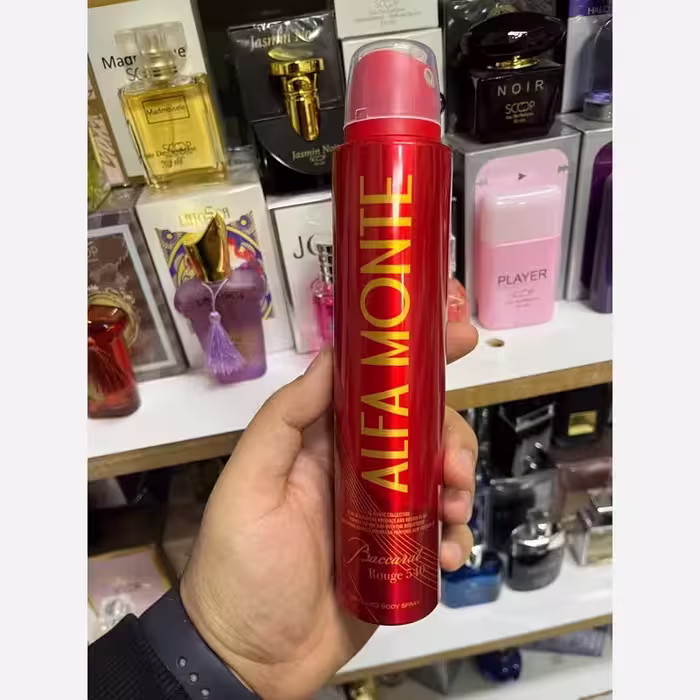 اسپری بدن باکارات رژ (Baccarat Rouge) آلفا مونته | amazonchi