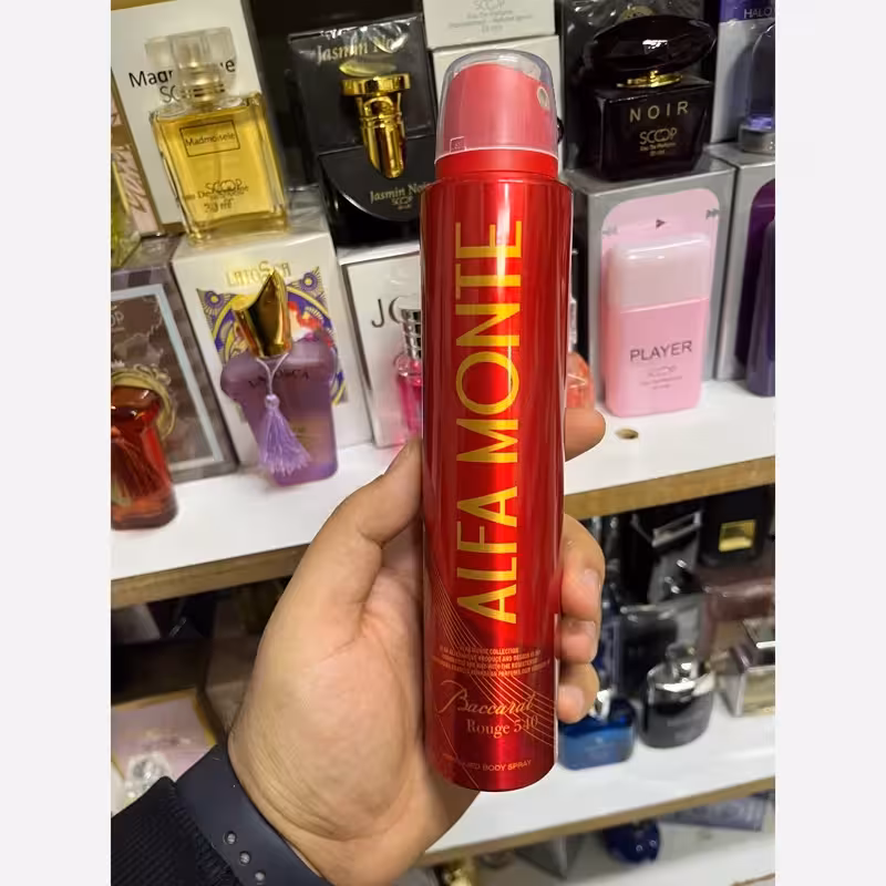 اسپری بدن باکارات رژ (Baccarat Rouge) آلفا مونته | amazonchi