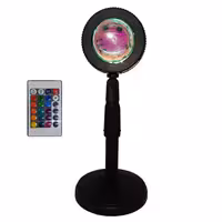 نور ثابت و بک لایت ال ای دی RGB به همراه ریموت مدل غروب SUNSET