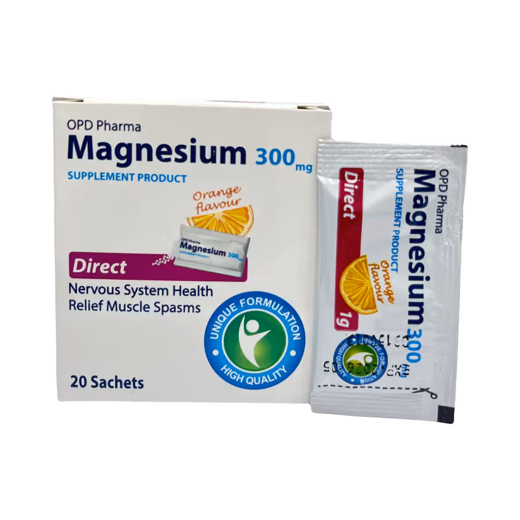 Magnesium 300 mg  OPD Pharma منیزیم 300 میلی گرم