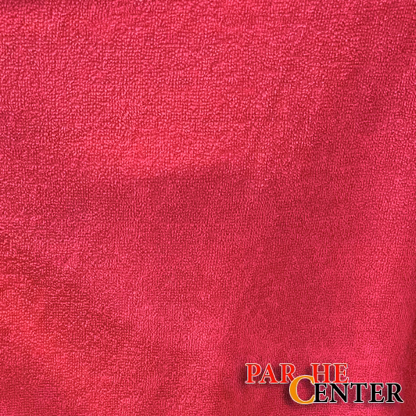 پارچه حوله ای سرخابی عرض 150