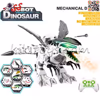 دایناسور کنترلی اسباب بازی بزرگ با آتش و تیر ROBOT DINOSAUR 0878