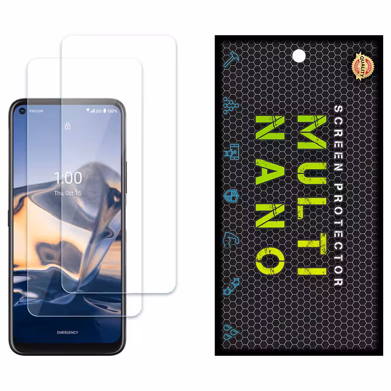محافظ صفحه نمایش مولتی نانو مدل X-S2N مناسب برای گوشی موبایل نوکیا 8 V 5G UW  بسته دو عددی | کالا برتری