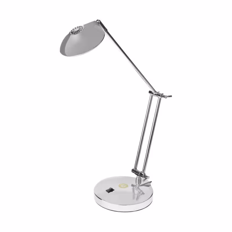 چراغ رو میزی استیل کروم مدل DL_201 مدیریتی