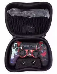 دسته PS4 مدل PlayX طرح خدای جنگ کد 01 به همراه ملزومات