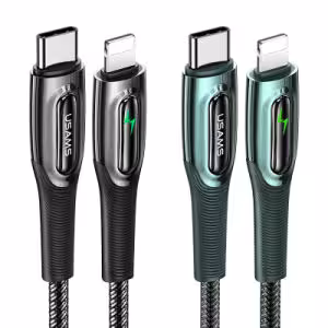 کابل شارژ تایپ C به لایتنینگ 20w یوسمز مدل US-SJ496 با گواهی MFi