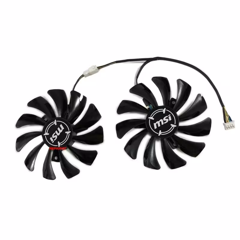 فن کارت گرافیک MSI GTX MSIGTX 1060-6G D5 GA RX 480 4G