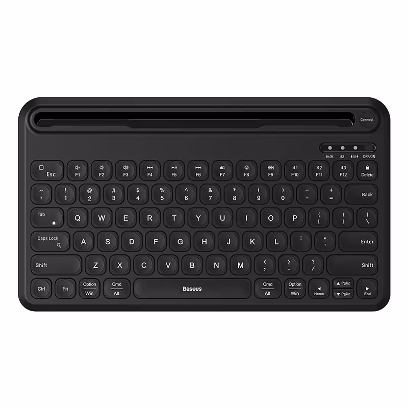 کیبورد بلوتوث بیسوس Baseus K02 Wireless Keyboard B00955500112-00 مخصوص تبلت