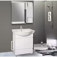 روشویی کابینت دار آرال زمینی70 سانت