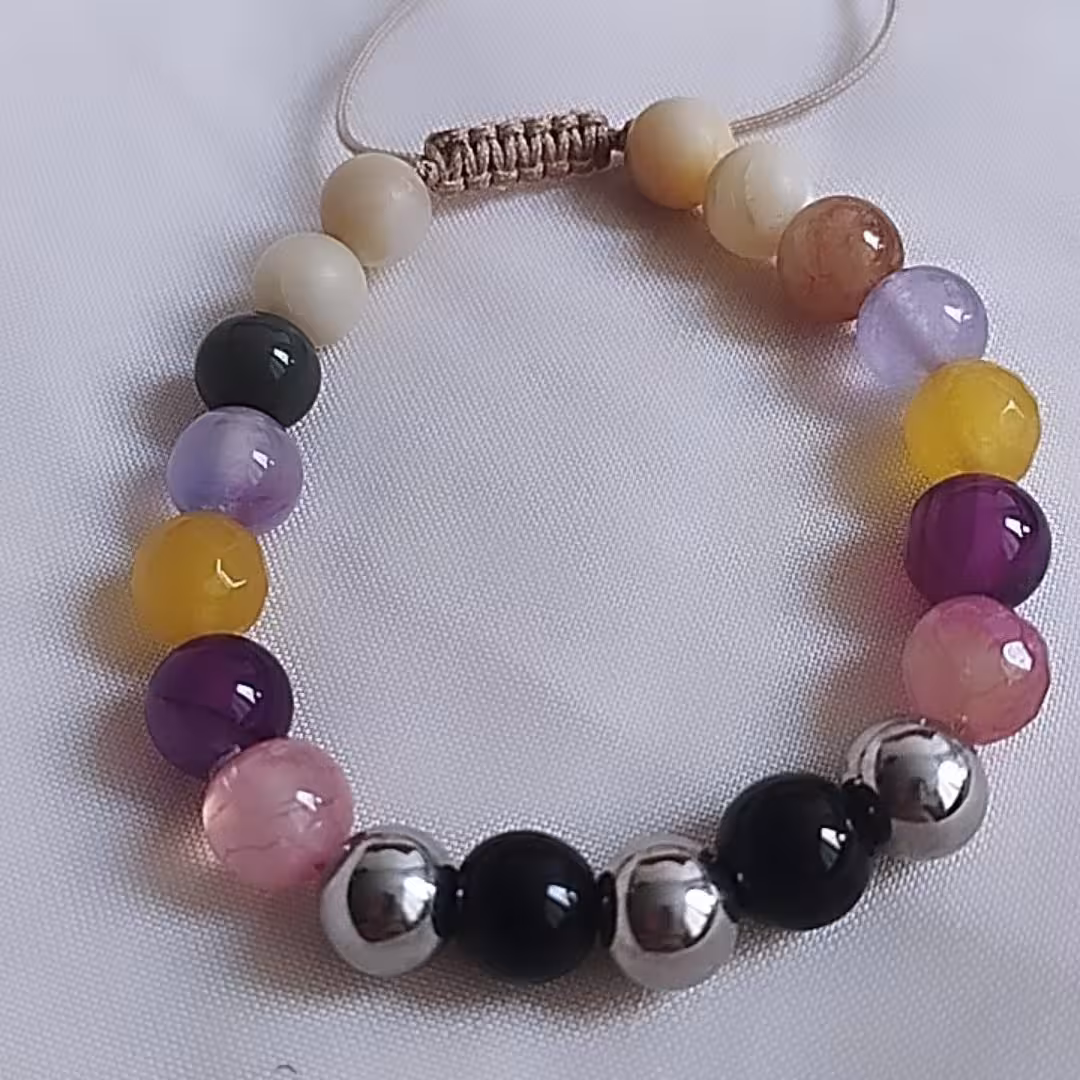 دستبند سنگهای طبیعی 