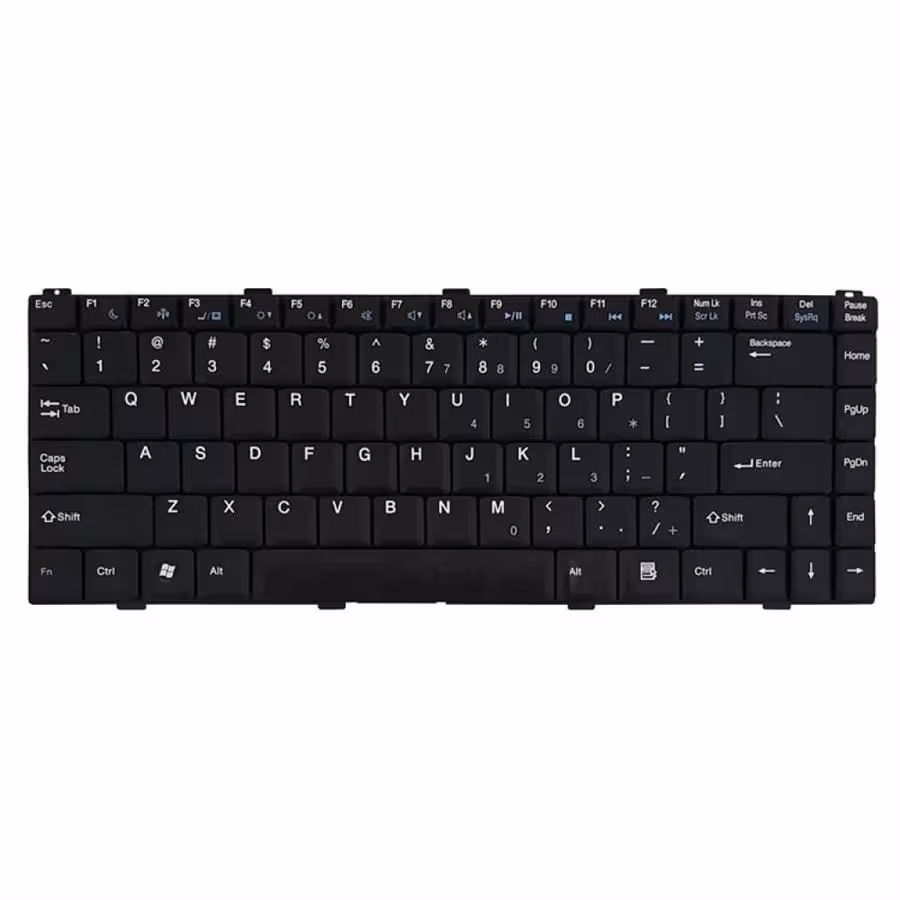 کیبورد لپ تاپ ایسوس مدل Z92 Z94 Z96 مشکی