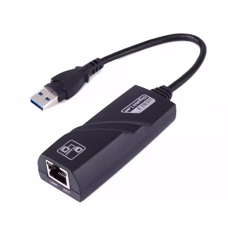 مبدل usb3 به  شبکه lan مدل gigabit