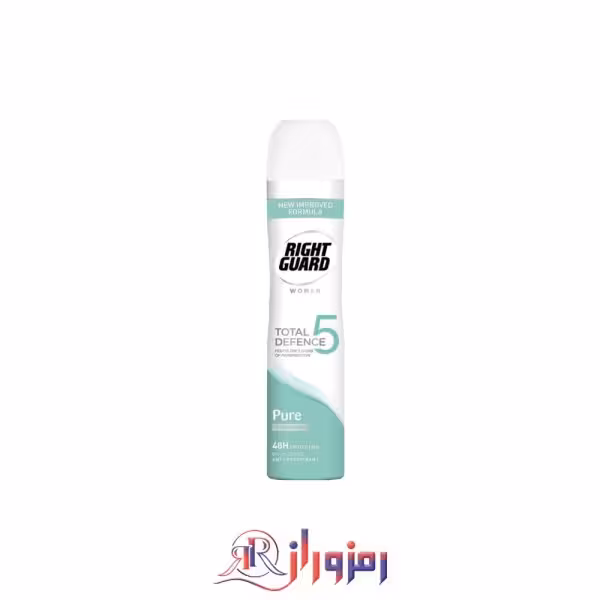 اسپری ضد تعریق زنانه رایت گارد مدل pure حجم 250 میل