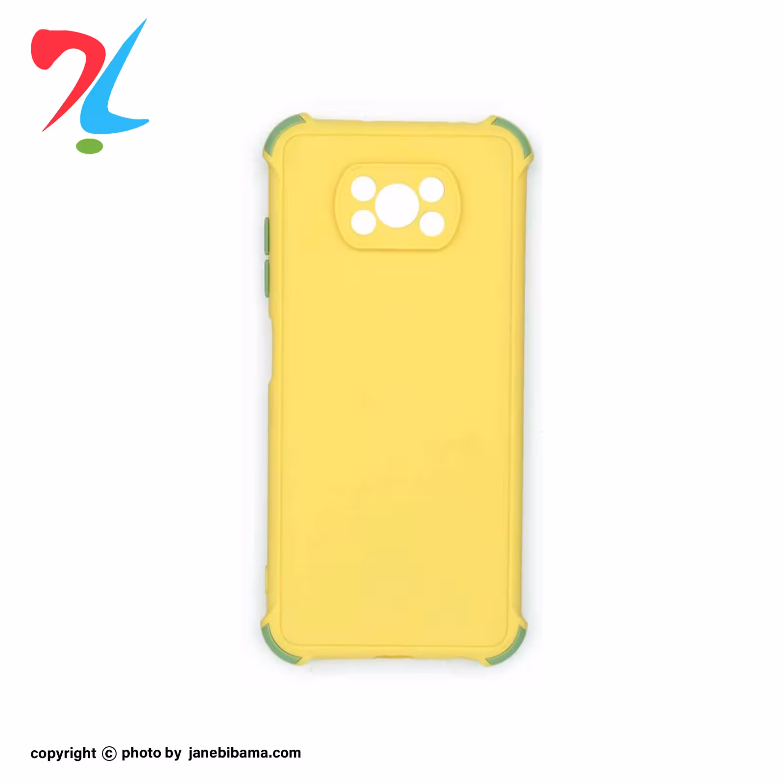 قاب TPU محافظ لنز دار شمعی مناسب برای شیائومی XIAOMI POCO X3 PRO -رنگ زرد