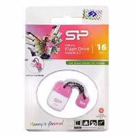 فلش مموری 16 گیگابایت سیلیکون پاور مدل SP TOUCH T07 آبی