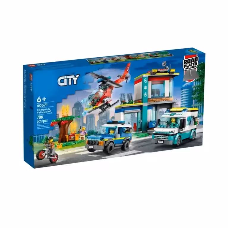 لگو اورژانس اتش نشانی 777 قطعه کد NO.8012