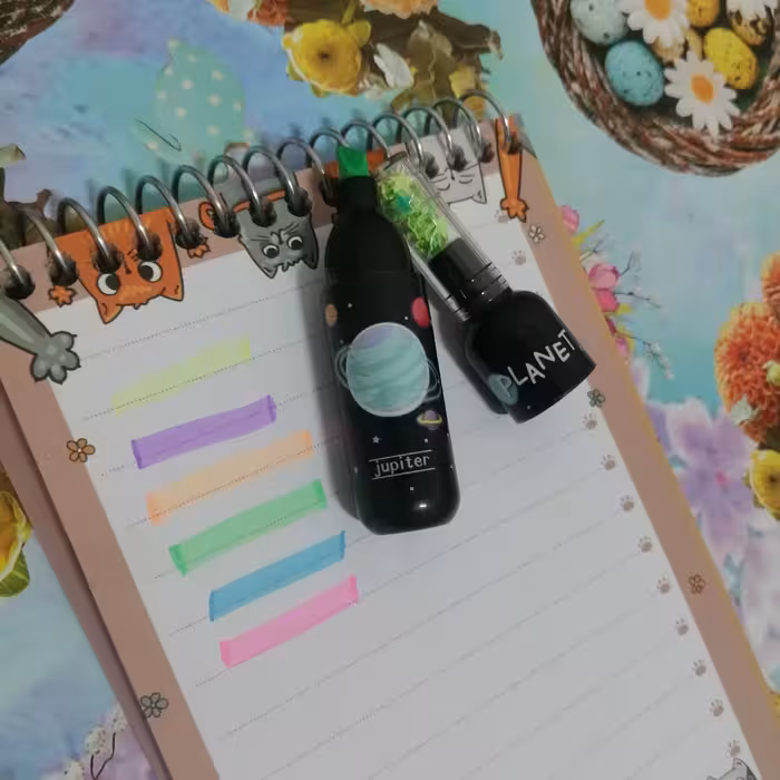 هایلایتر کهکشانی رنگ سبز 