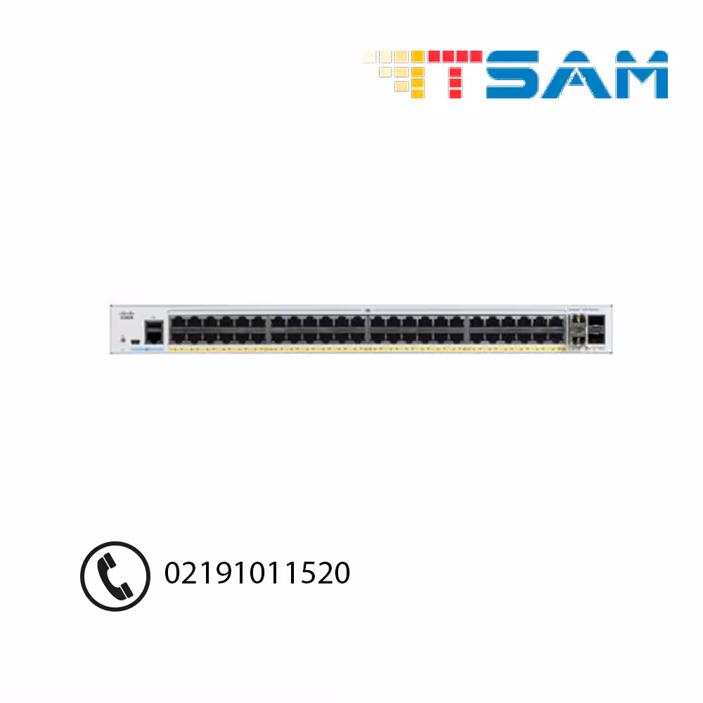 سوئیچ سیسکو مدل C1000-48FP-4G-L