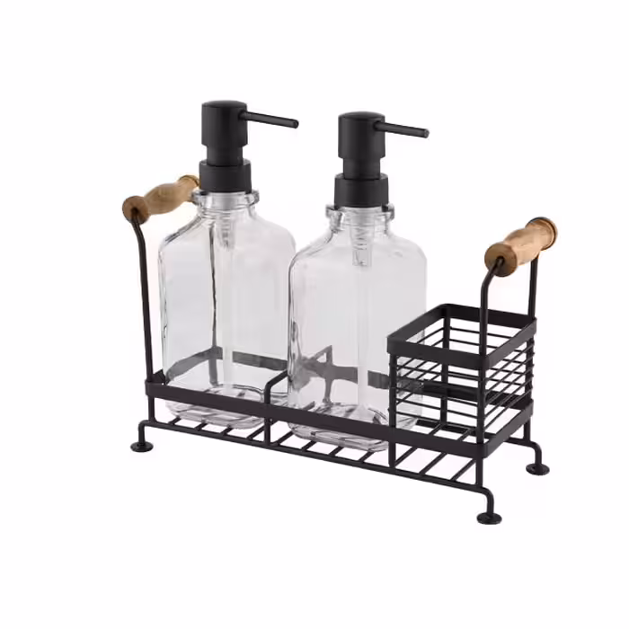 پمپ مایع ظرفشویی لیمون مدل دوقلو به همراه استند | کالا مکس