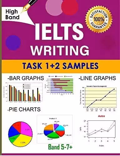 آیلتس رایتینگ تسک 1 | کتاب انگلیسی IELTS Writing Task 1  2 Samples