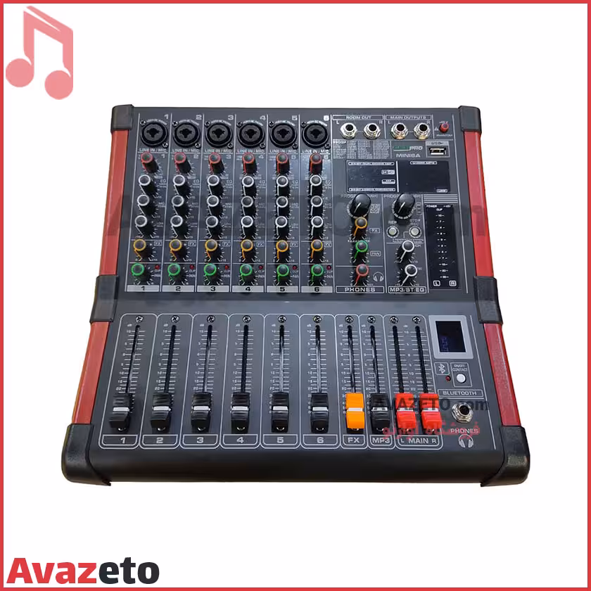 پاور میکسر آسیا امپ AAP Pro MINI-6A