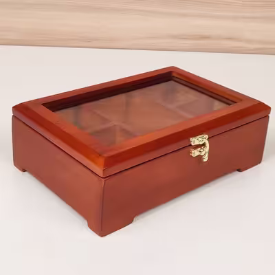 جعبه چای کیسه ای مدل رُستیک کد 3003