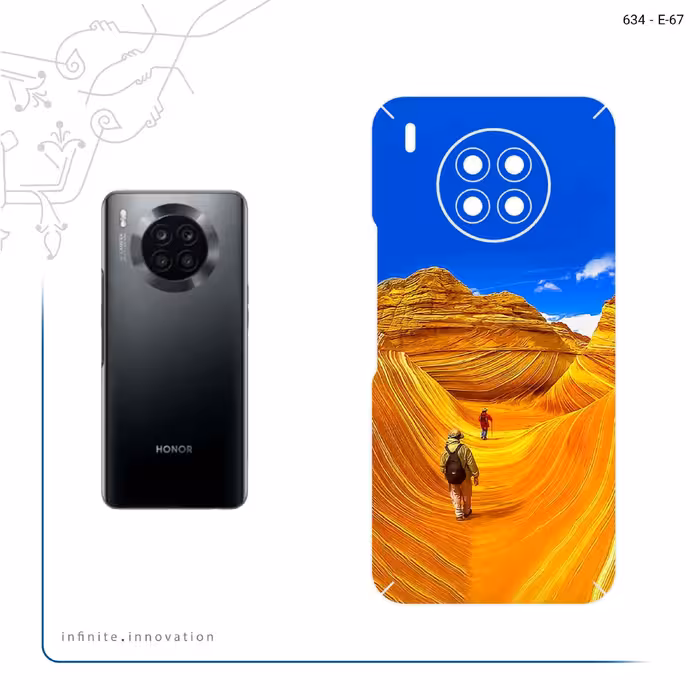 برچسب پوششی ماهوت مدل Amazing Rocks مناسب برای گوشی موبایل آنر 50 Lite